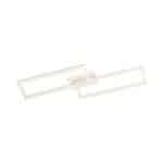 Plafonjera BRY-CRYSTAL-D-55W-3IN1-Bijela aluminijski okvir sa kristalima i led diodama