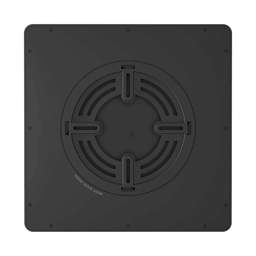 BP07-10281_4 Plafonjera BRY-JADE-SLR-BLC-SQR-20W-3IN1-Crna zadnja strana plafonjere odnosno poleđina