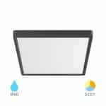 Led plafonjera BRY-JADE-SLR-WDN-SQR-36W-3IN1-CEILING LIGHT crne boje snage 36 w sa bijelim difuzorom i izborom opcijom izbora boje svjetlosti kvadrtnog oblika sa dimenzijama 400x400 i debljinom 25 mm. Karakteriše je visoka IP zaštita IP 40